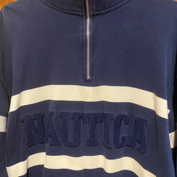Vintage Nautical 1/2 Zip Pullover - Picture 2 of 7